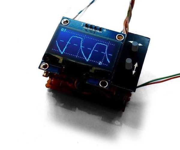 Oscilloscope in a Matchbox - Arduino
