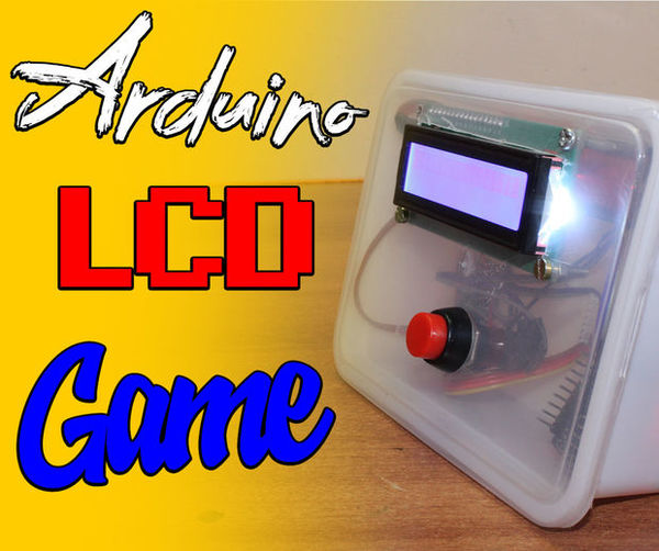 Arduino LCD Stick Man Game!