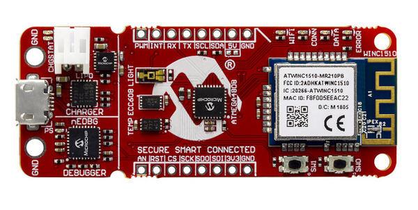 Create Secure Connected Applications in a Single Click with Microchip's AVR MCU Development Board for Google Cloud