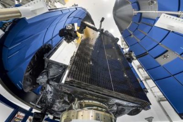 Lockheed Martin-Built Advanced Extremely High Frequency Satellite Packed And Prepared To Join The Constellation