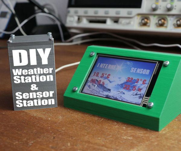 DIY Weather Station & WiFi Sensor Station