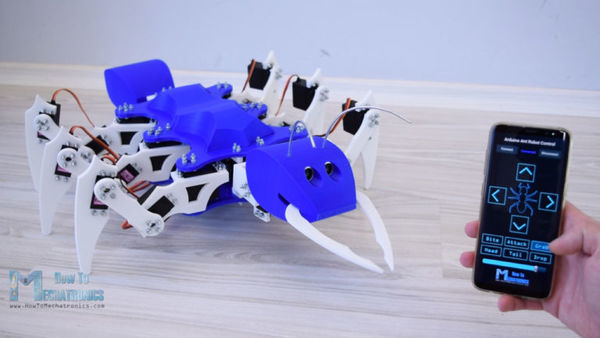 Arduino Ant Hexapod Robot
