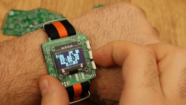 Arduino Smartwatch Bluetooth Notifier