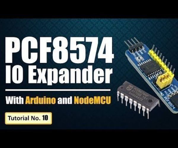 PCF8574 GPIO Extender - With Arduino and NodeMCU