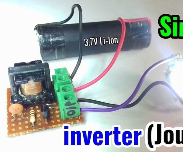 Single Cell LED Inverter (Joule Thief)