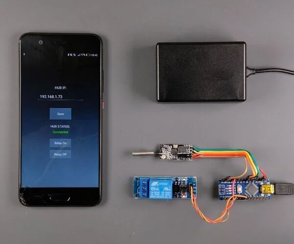 Easy IOT - Remote Controlled Relay Node