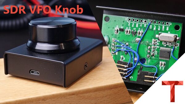 Reprogramming a Audio Knob to build a SDR VFO Knob