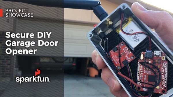 Secure DIY Garage Door Opener