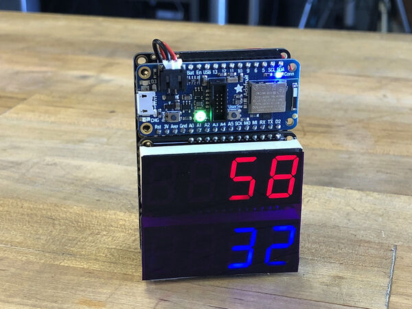 CircuitPython BLE Heart Rate Zone Trainer Display