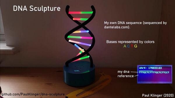 DNA Sculpture