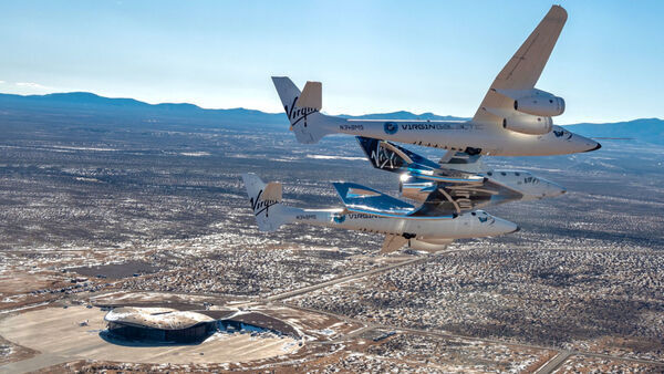 Virgin Galactic Welcomes SpaceShipTwo Unity to Spaceport America, New Mexico