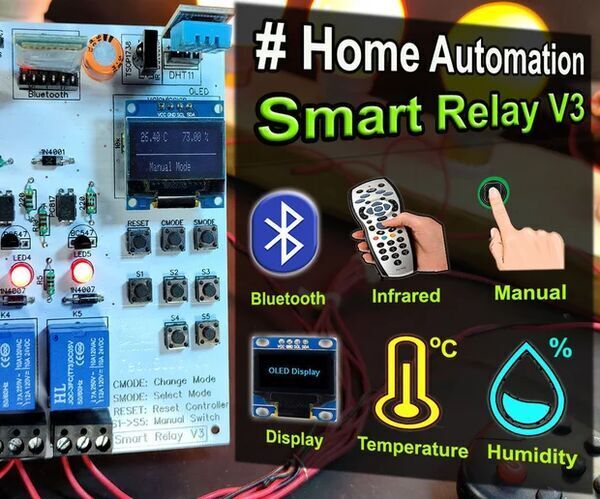 How to Make Smart Home Using Arduino Control Relay Module | Home Automation Ideas