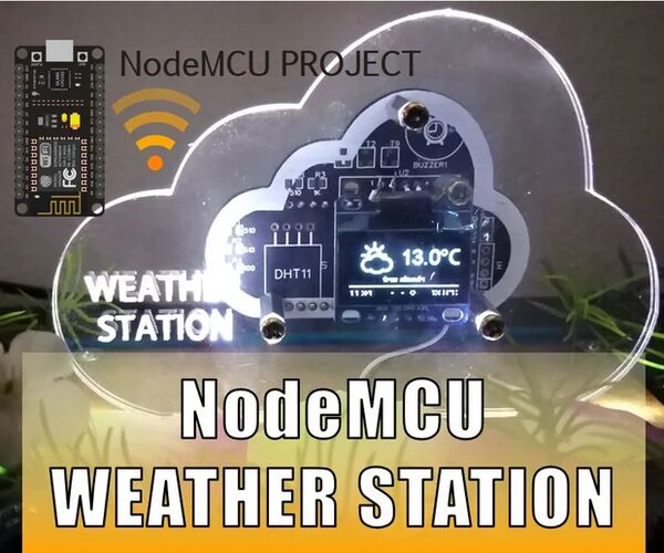 Online Weather Station (NodeMCU)