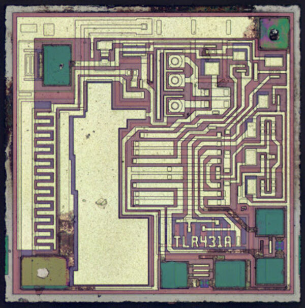 Reverse-engineering the TL431: the most common chip you've never heard of