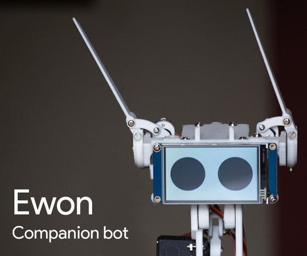 EWON Raspberry Pi Powered Home Robot