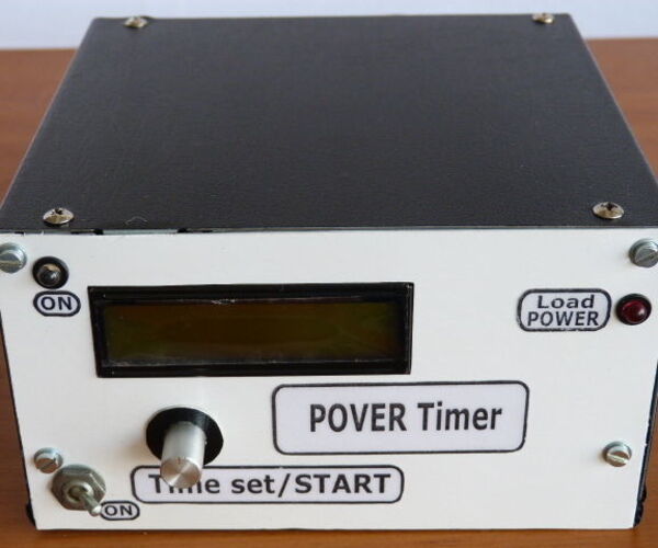 Power Timer With Arduino and Rotary Encoder