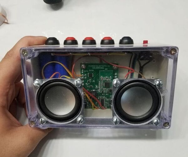 DIY Bluetooth Speaker From Scratch!