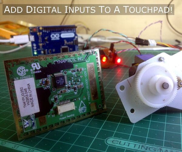 A Cool Laptop Touchpad Hack for Arduino Projects!