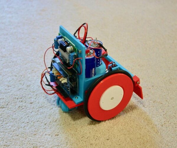 Ultracapacitor Powered Robot