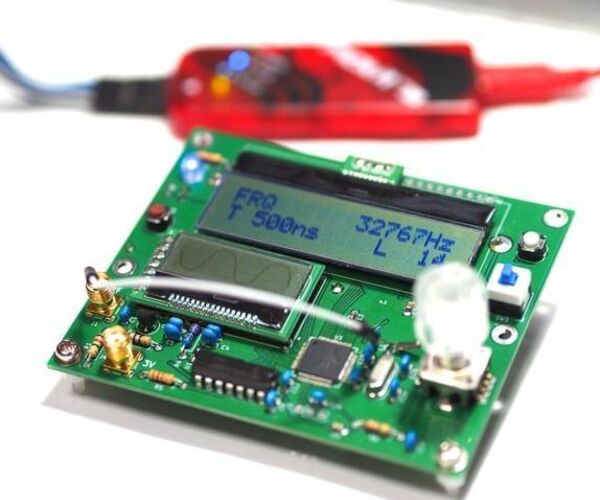 Frequency Counter With Waveform Display