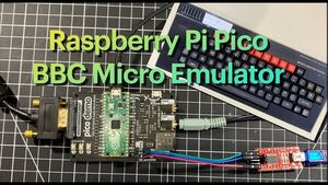 Raspberry Pi Pico, BBC Model B emulator.