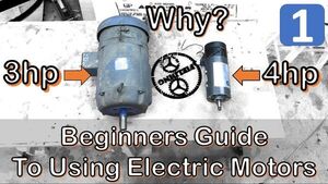 Ultimate Beginners Guide to Using Electric Motors for Makers and DIY Projects; #068