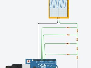 UART Controlled Arduino UNO signal generator