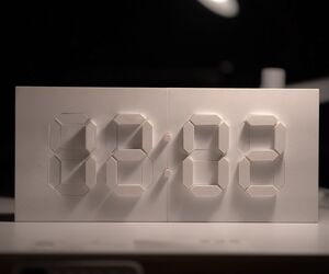 Kinetic & Digital Clock (Arduino + 3D Print)