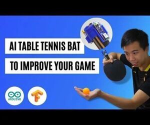 Table Tennis Bat With Machine Learning AI