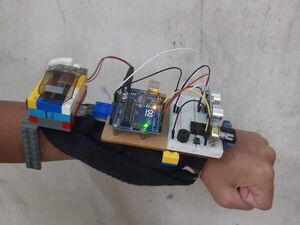 Arduino Ultrasonic Navigator for the Blind
