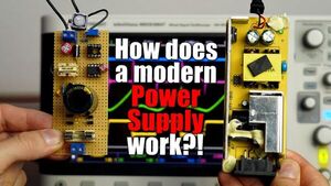 How does a modern Power Supply work?! (230V AC to 5/12V DC) DIY Flyback Converter!