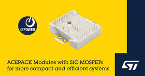 Flexible power modules from STMicroelectronics simplify SiC inverter designs