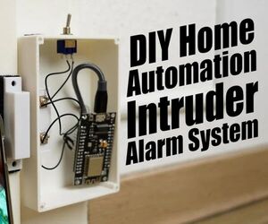 DIY Home Automation Intruder Alarm System!