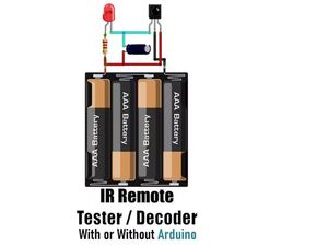 IR Remote Tester and Decoder