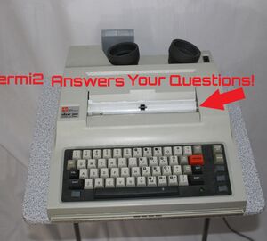 Termi2 - a Typewriter That Answers Your Questions