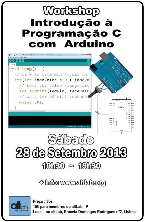 Workshops Introdução à Programação C com Arduino