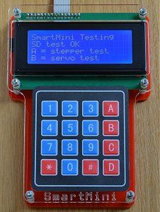 Hand-held remote controller for Arduino etc