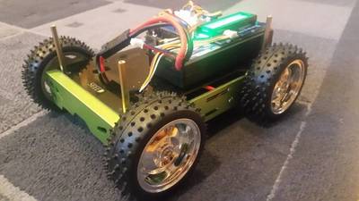 Arduino 101 BLE Rover