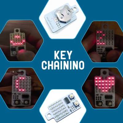 Keychainino: a programmable, playful Key Ring
