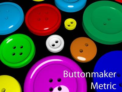 Parametric Button Generator - Metric Edition