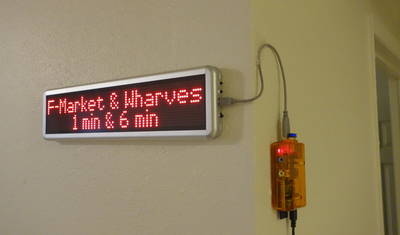 SF Muni LED Sign at Home with Raspberry Pi