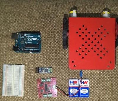 Gesture Controlled Robot Using Arduino And Bluetooth