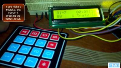 Speed Math Game with Arduino