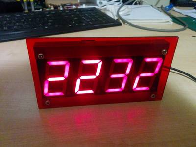 ESP8266 based NTP Clock