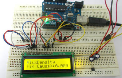Magnetic Field Strength Measurement using Arduino