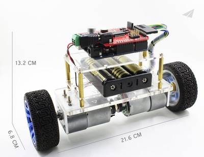 How to build a Bluetooth wireless upload Self-balancing Robot