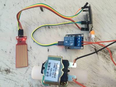 IoT Water Control and Monitor using NodeMCU & Cayenne