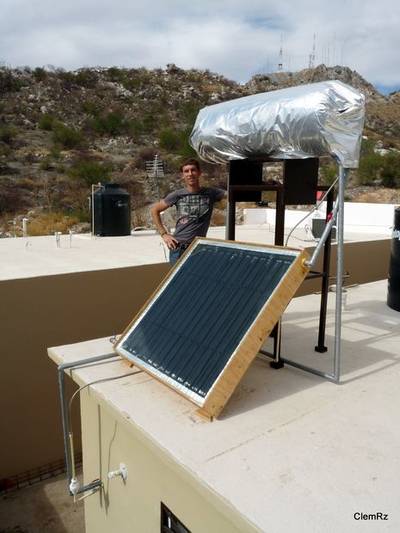 Solar Water Heater from scratch
