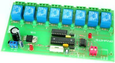 8 Channel RS485 Relay Board
