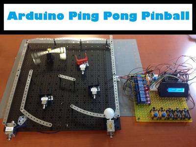 Arduino Ping Pong Pinball